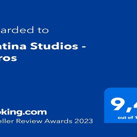 Matina Apartments Tyros Екстериор снимка