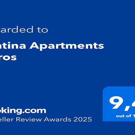 Matina Apartments Tyros Екстериор снимка